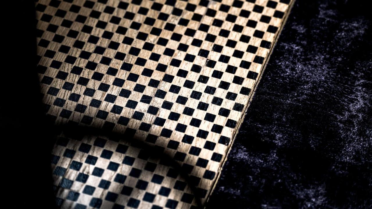Monsieur George Hotel & Spa - Champs-Elysees Paris Eksteriør billede A close-up of a piece of perforated leather